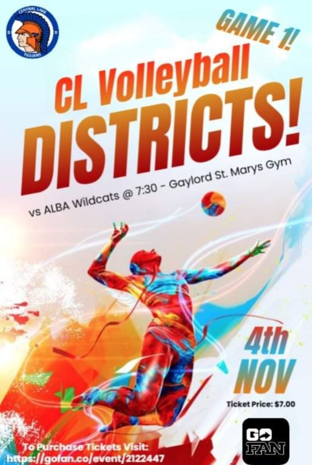 Volleyball Districts tonight!